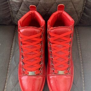 Red Balenciaga Areans